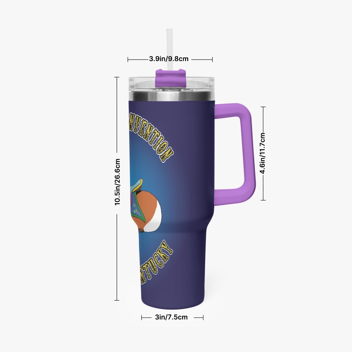 40oz Car Tumbler Cup -101 ARBA Carousel Cavy