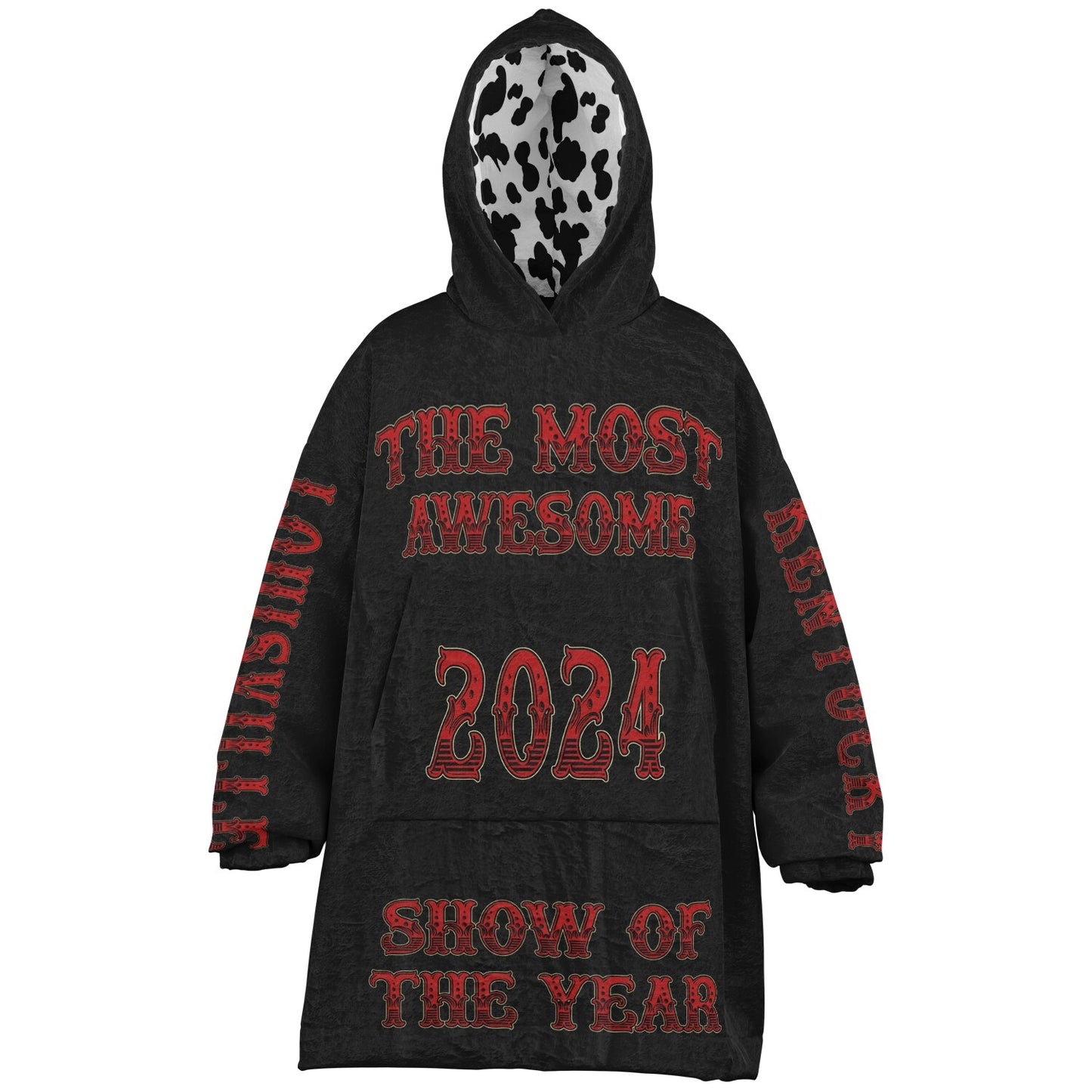 Reversible REALLY Big Hoodie YOUTH Black