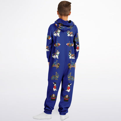 Kids Onesie-Carousel Rabbits