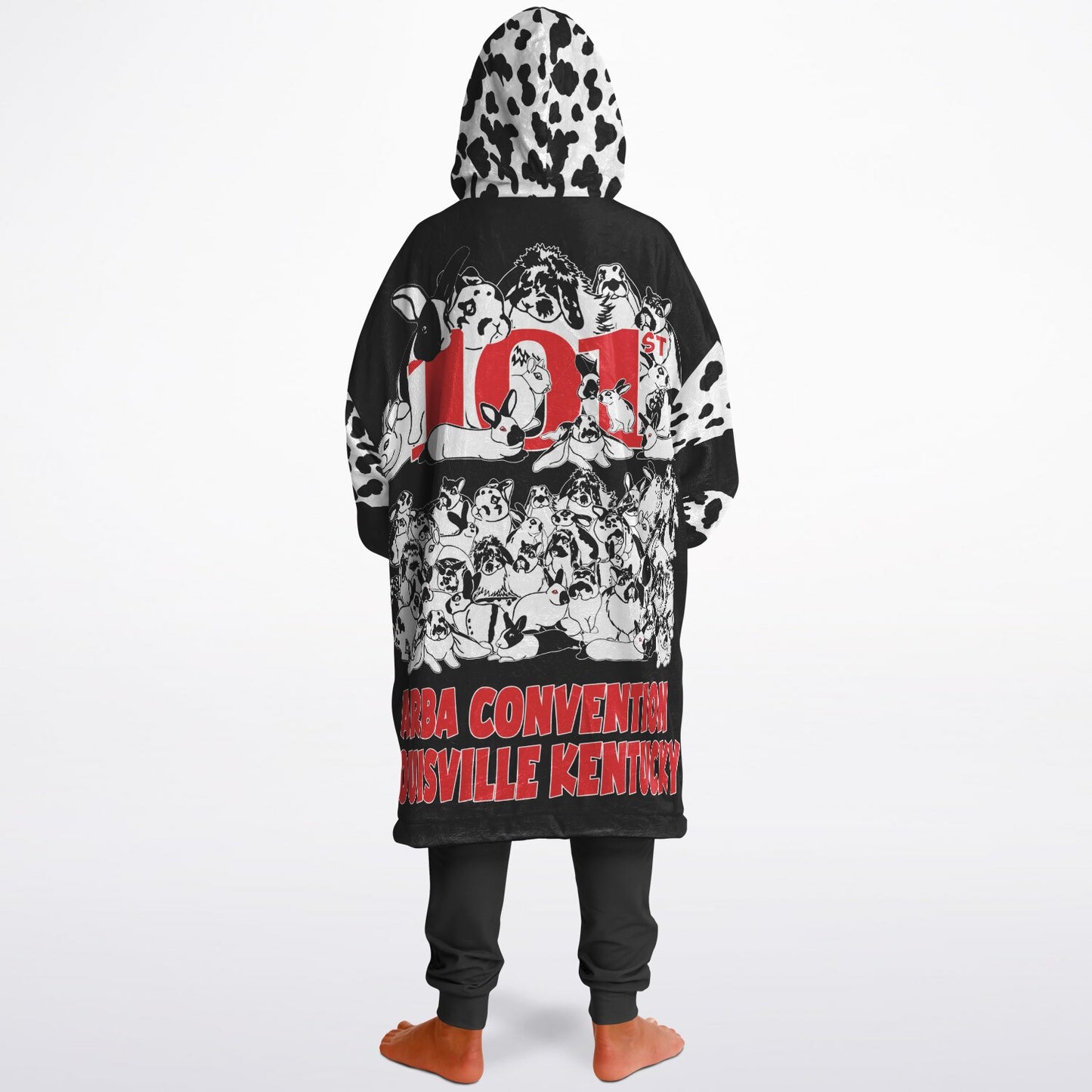 Reversible REALLY Big Hoodie YOUTH Black