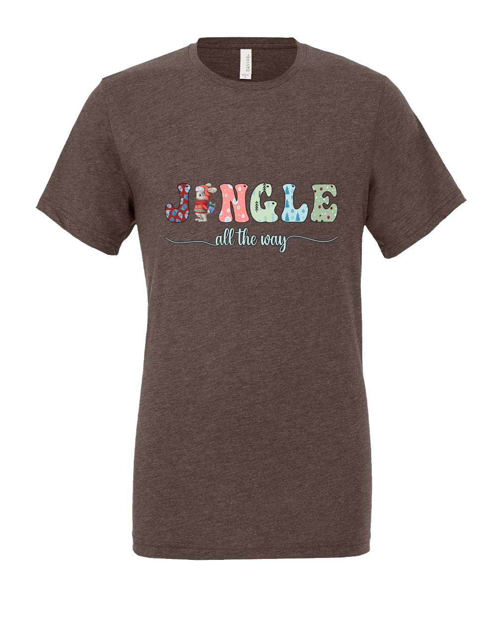 Short Sleeve T-Shirt-Jingle All the Way