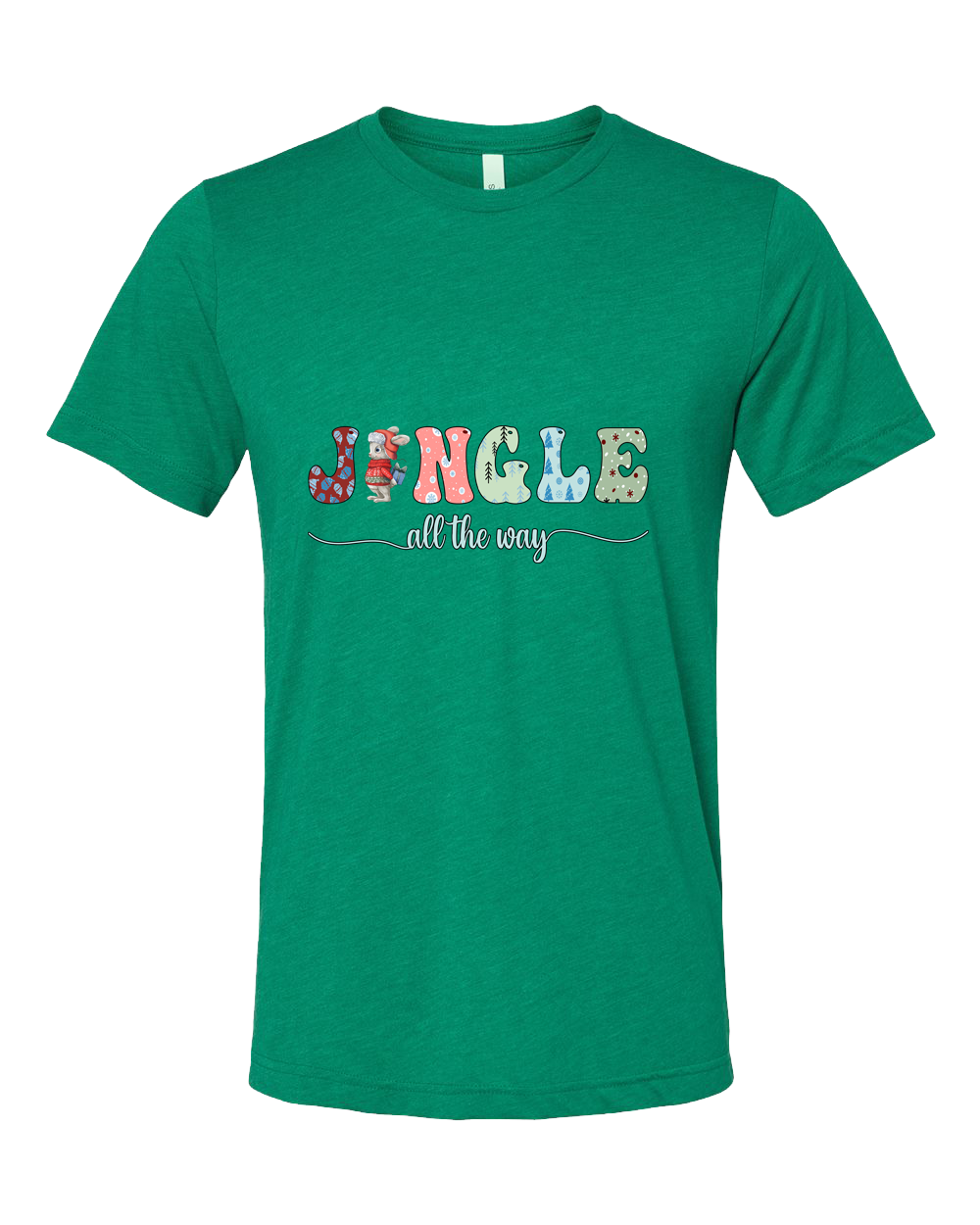 Short Sleeve T-Shirt-Jingle All the Way