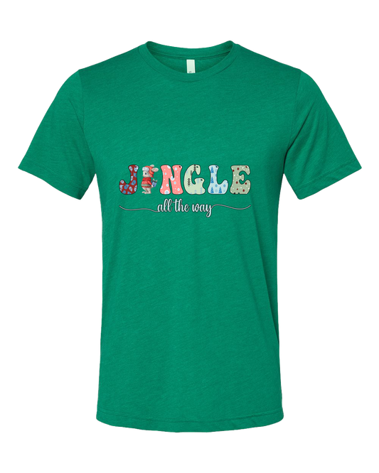 Short Sleeve T-Shirt-Jingle All the Way