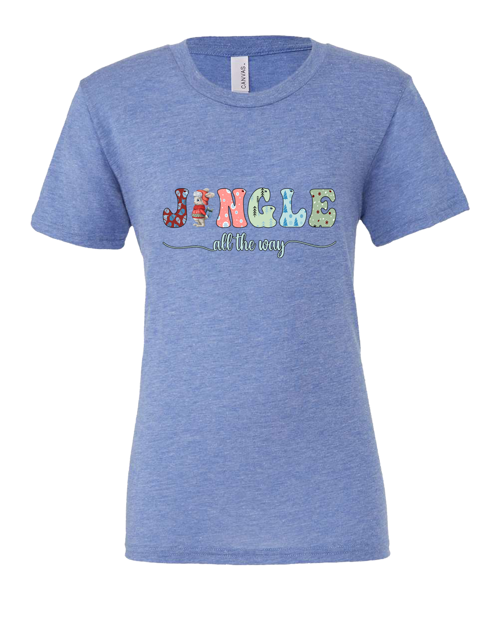 Short Sleeve T-Shirt-Jingle All the Way