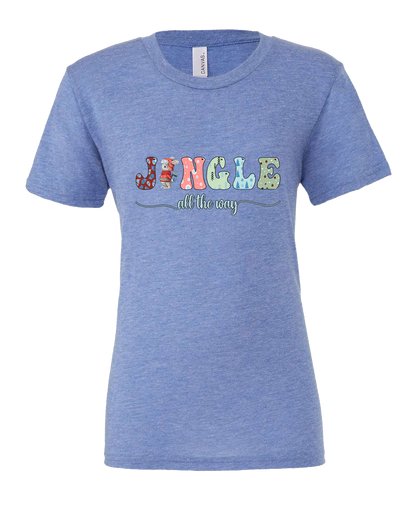 Short Sleeve T-Shirt-Jingle All the Way