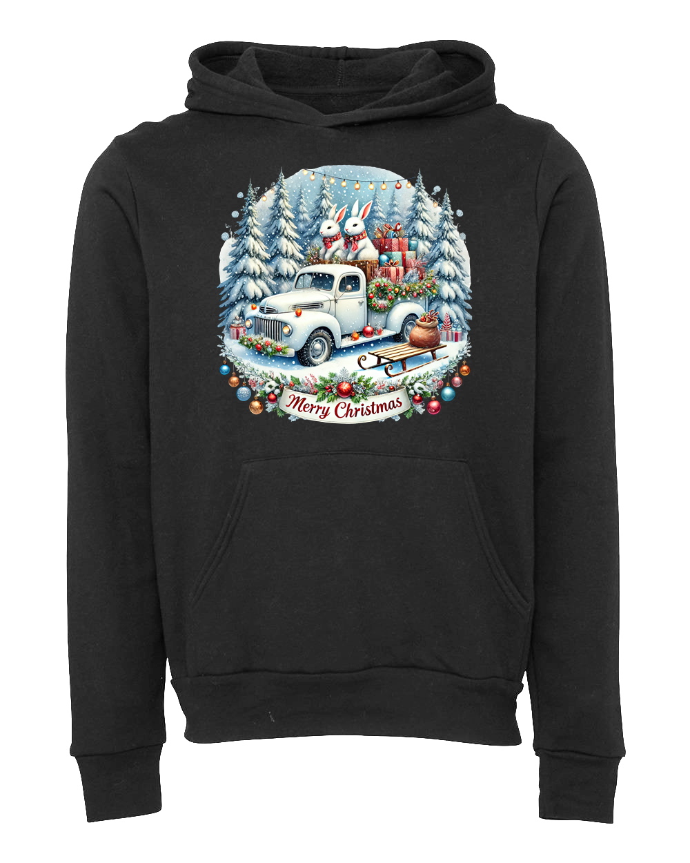 Hoodie Winter Wonderland Design 1