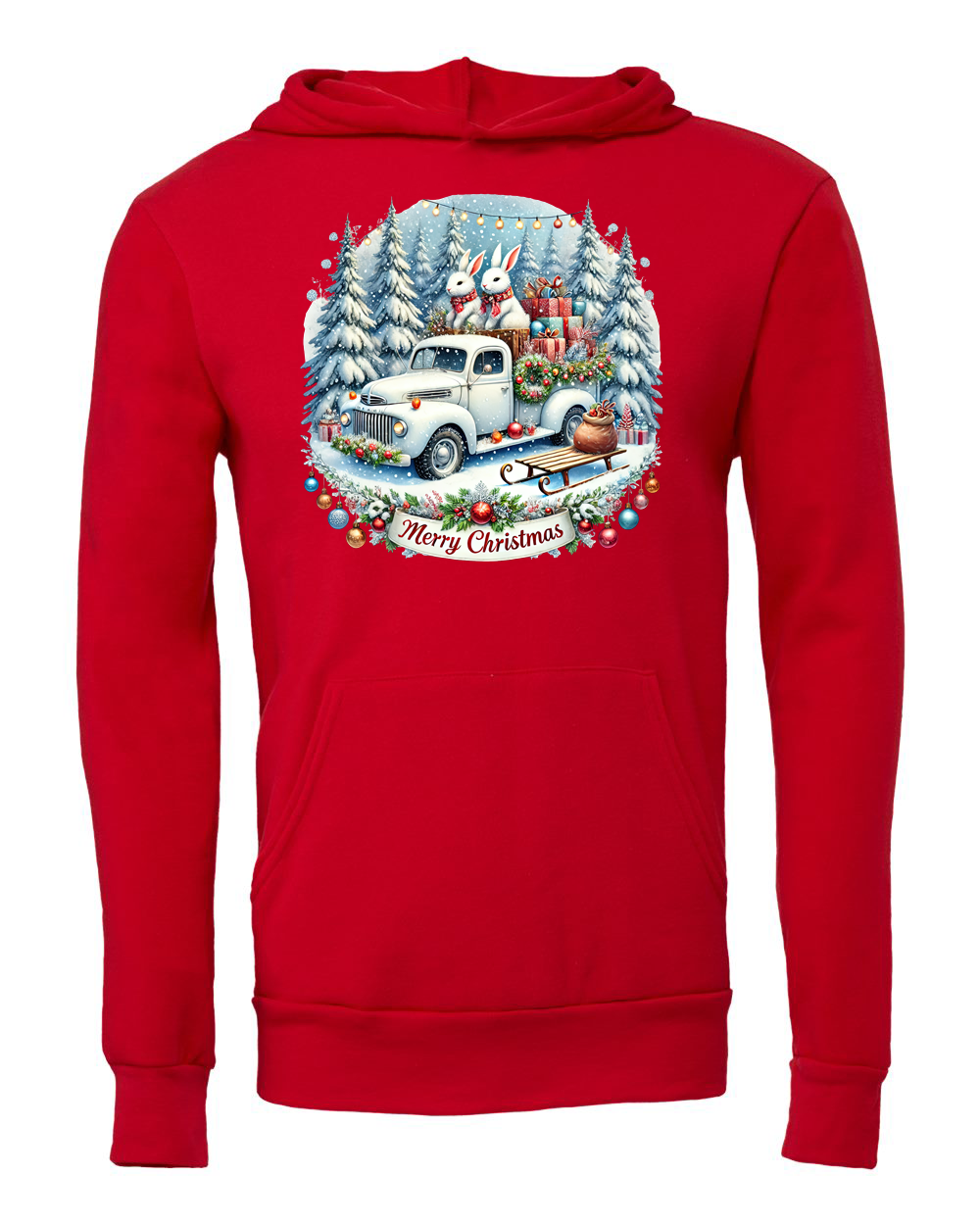 Hoodie Winter Wonderland Design 1